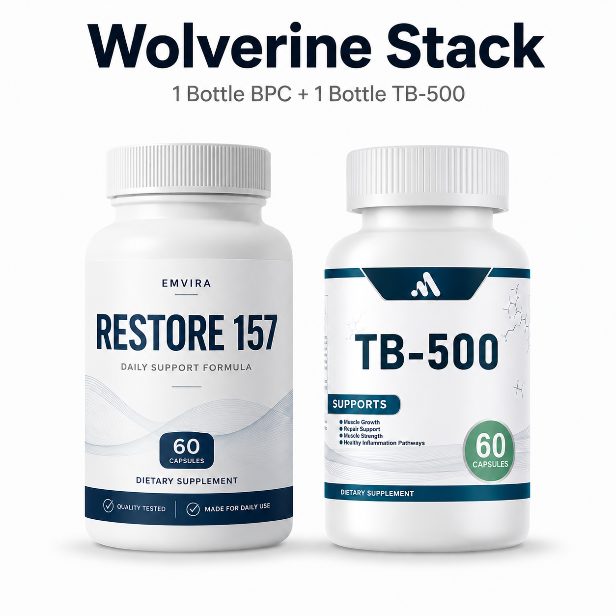 Wolverine Pack — BPC + TB-500 Stack
