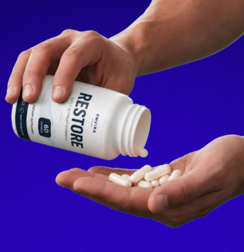 Emvira Restore movement and recovery formula.